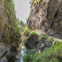 Tiefenbachklamm Wanderung Familie