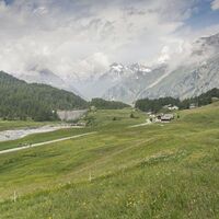 Weg von Maloja zum Lägh Cavloc