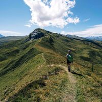 Wanderweg zum Péz Sezner