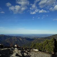 Blick vom Einstein ins benachbarte Allgäu