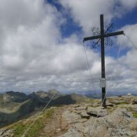 schönes Gipfelkreuz am Rupprechtseck