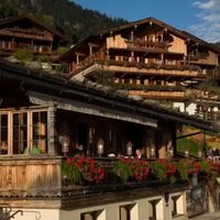 Dorfzentrum Alpbach im Sommer