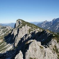 Blick von der Admonter Warte hinüber auf den Grabnerstein (1848 m)
