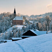 Bad Dürrnberg im Winter