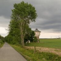 Bahnhof Pfalzfeld und Wasserturm