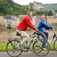 Der Mosel-Radweg bei Cochem