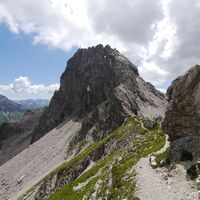 Auf dem Weg zum Mittleren Schafalpenkopf