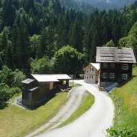 Gafazutweg bei "Mülli-Ferdi" in Latschau