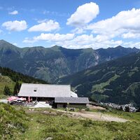 Die im Sommer bewirtschaftete Zitterauer Alm.
