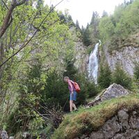 Gürgefall aus der Nähe - Spaziergang Gürbefall