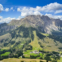 Ein letzter Blick aufs Latemar