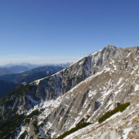 Blick hinüber zum Kreuzkogel
