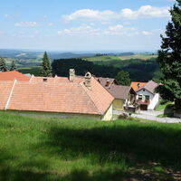 Abstieg vom Gipfel Hutwisch (Wenigreith)