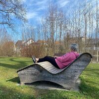 Genussmoment auf der Aachinsel