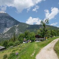 Wanderweg bei der Ropferstubm