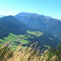 Blick in Richtung Tal auswärts - Brandenberg