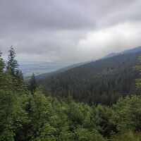 trotz tief hängender Wolken kein Niederschlag