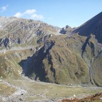 Blick zurück zur Capanna Scaletta