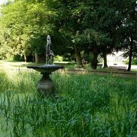 Teich - Burggarten Rabenau