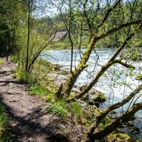 Wanderweg an der Mangfall
