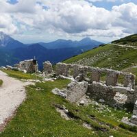 Die Ruine des Rainer Schutzhauses