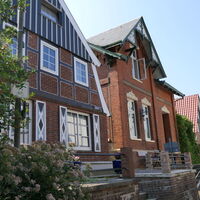 Historische Gebäude im Ortskern