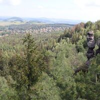 Blick vom Orgelplatz