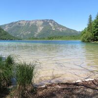Almtaler Haus - Habernau/Jagersimmerl - Almsee - Hochpfad/Gschirrsattel -  Offensee - Jh. Fahrnau - Rindbachschlucht - Ebensee
