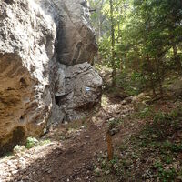 Große Klause Aufstieg