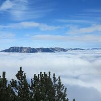 Nebelmeer vom Gipfel