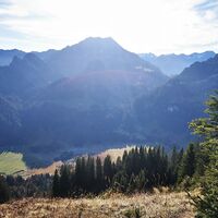 Ausblick von der Sienspitze