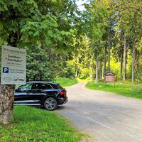 Parkplatz Waldgasthauses "Auerhahn"