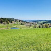 Blick von der Gummele auf Schonach