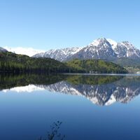 Von der Seewiese in Richtung Dachstein/Sarstein