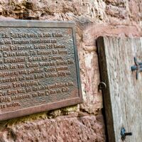 Historischer Wasserkasten von Oben