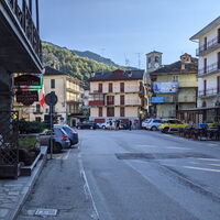 zentraler Platz von Viù
