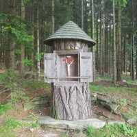 Wegkreuz auf der Wanderung Pöllauberg - Masenberg in der Oststeiermark