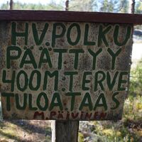 Hukkavuoren Naturpfad