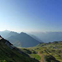 Ausblick Richtung Innermontafon