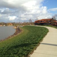 Weg am Gartower See