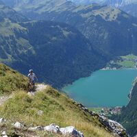 Am Gipfel der Roten Flüh
