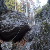 Abstieg durch die Weichtalklamm