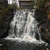 Komulanköngäs Wasserfall