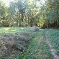 Aufstieg am Kreuzweg
