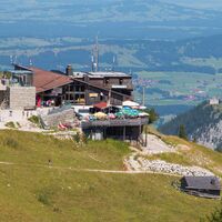 Bergstation der Breitenbergbahn und Berghaus Allgäu