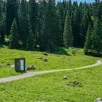 Toggenburger Höhenweg Etappe1 Toilette