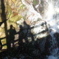 Selbstportrait im Schatten