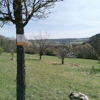 Blick in die offene Landschaft am Haus Lochfeld