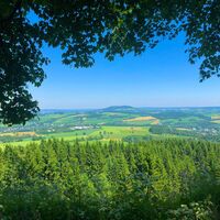 Schlettauer Aussicht vom Scheibenberg aus