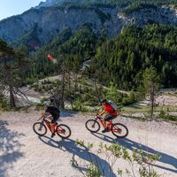 Mit dem E-Bike im Karwendel